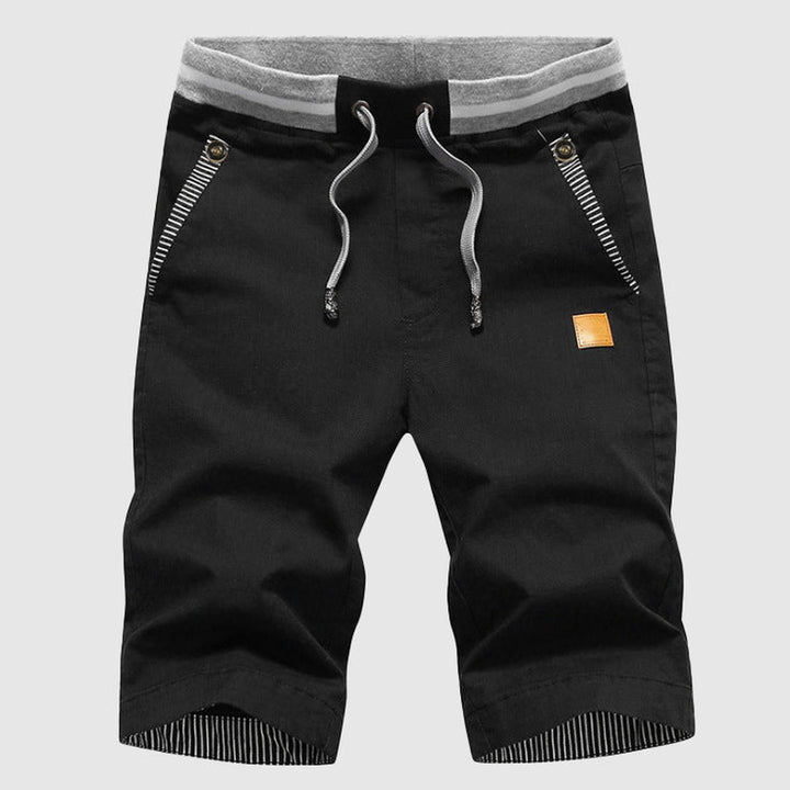 Men's Cotton Blend Shorts – Marbella Casual Summer Shorts – view 4