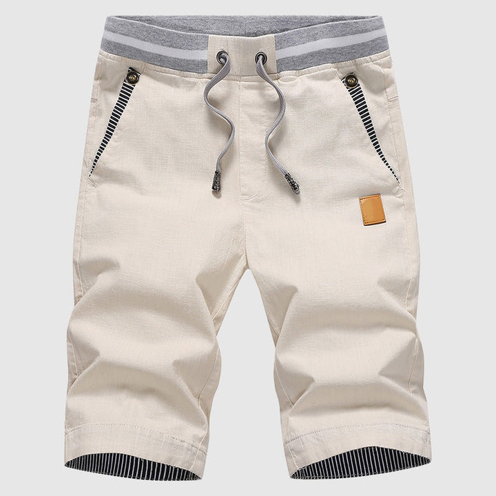 Men's Cotton Blend Shorts – Marbella Casual Summer Shorts – view 2