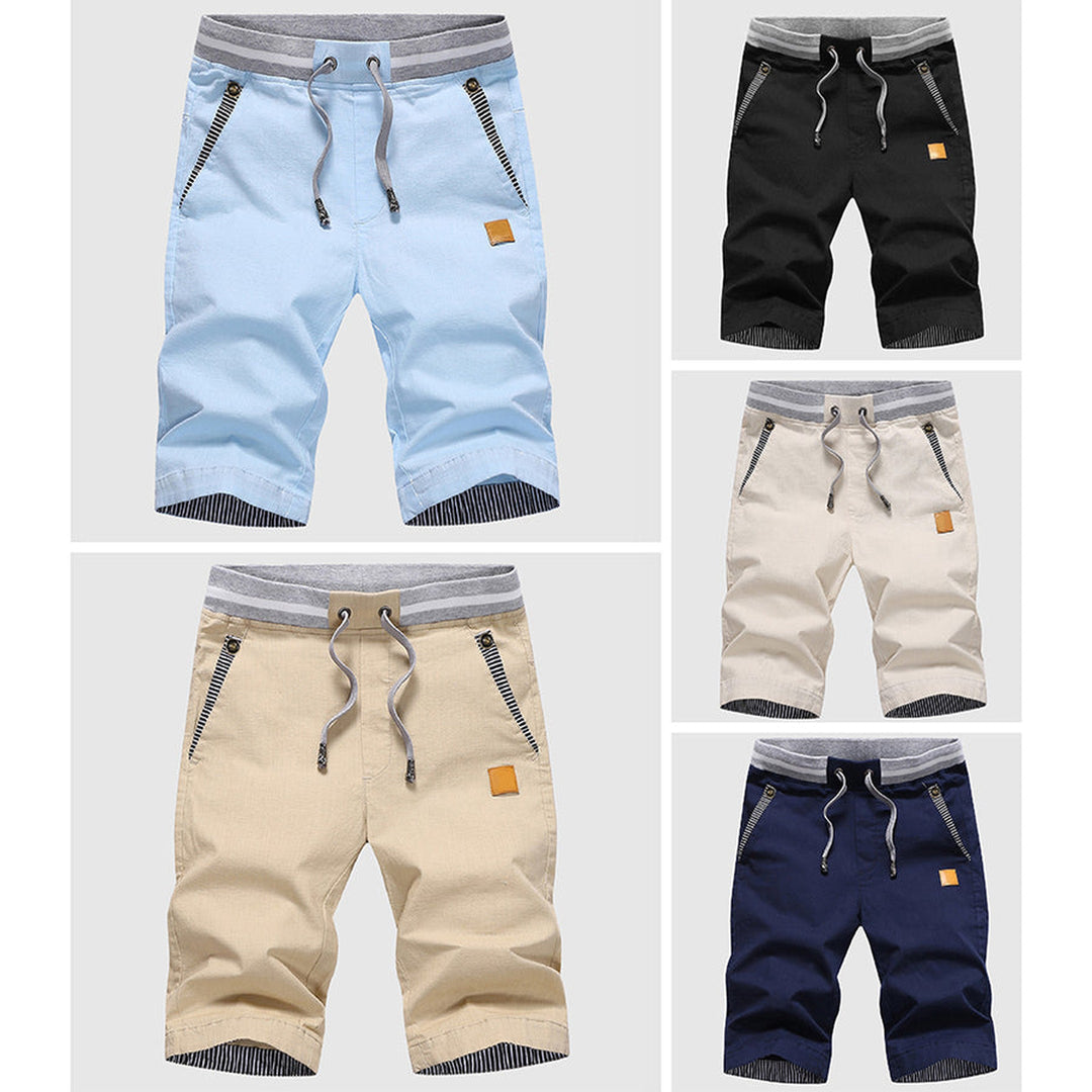Men's Cotton Blend Shorts – Marbella Casual Summer Shorts – view 6