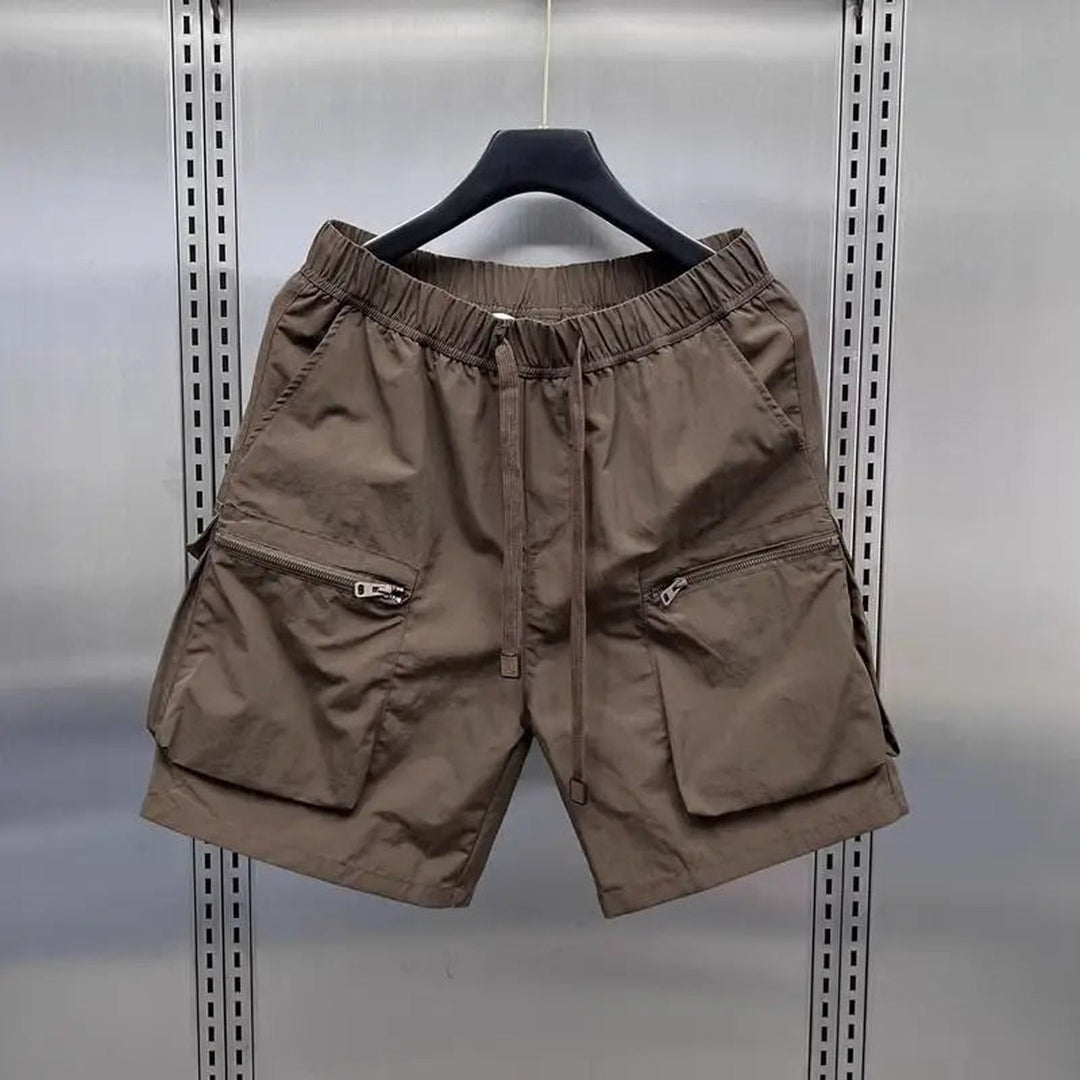 Men's CityTrek Lightweight Cargo Shorts – Zip Pocket Utility – view 5