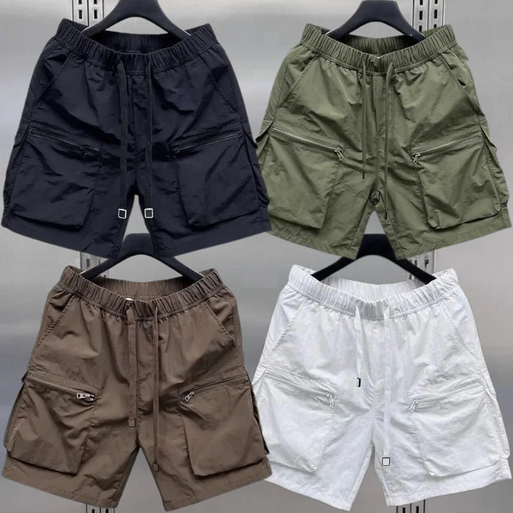 Men's CityTrek Lightweight Cargo Shorts – Zip Pocket Utility – view 8