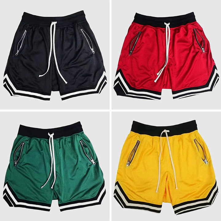 Men's Breathable Mesh Basketball Shorts – Lightweight Summer Wear – view 5