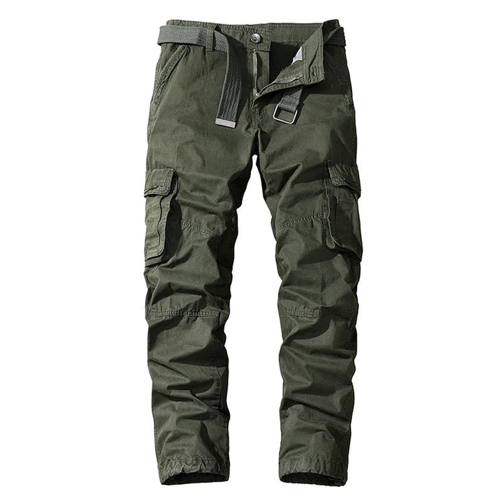 Men's Cotton Cargo Trousers – Durable Outdoor Utility Pockets – view 6