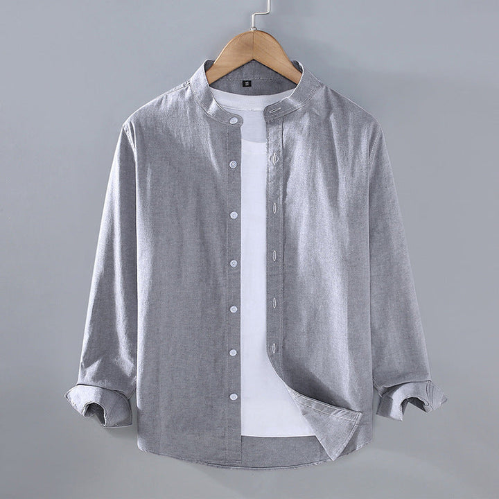 Men's Classic Collar Shirt – Soft Smart Casual Everyday Wear – Mint