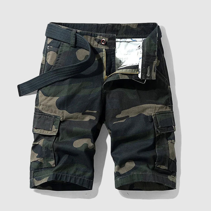 Men's Camo Print Shorts – Durable Lightweight Everyday Wear – view 2