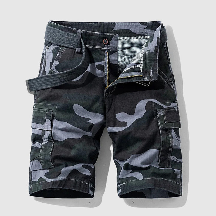 Men's Camo Print Shorts – Durable Lightweight Everyday Wear – view 4