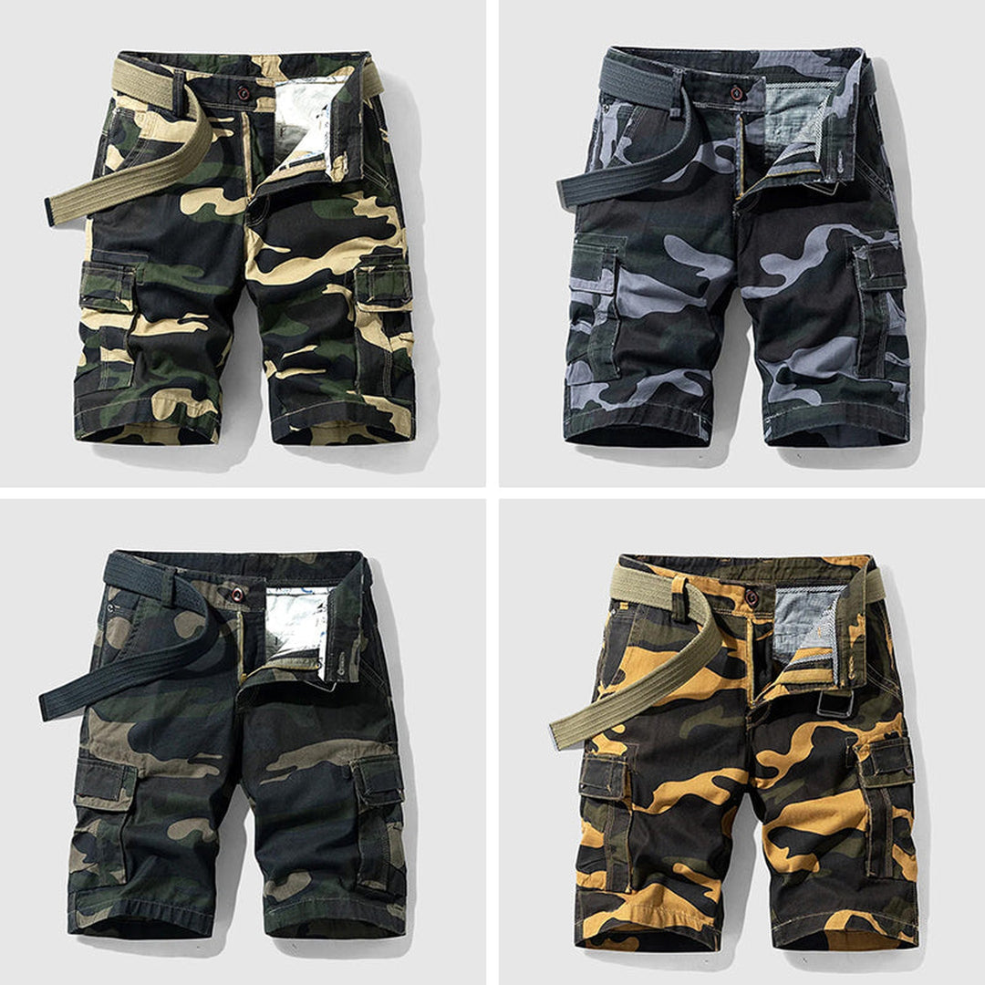 Men's Camo Print Shorts – Durable Lightweight Everyday Wear – view 5