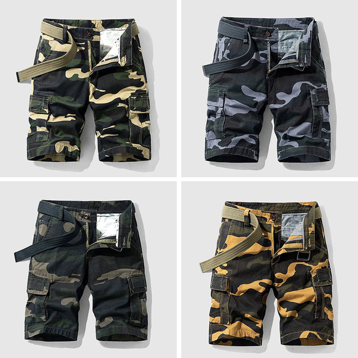 Men's Camo Print Shorts – Durable Lightweight Everyday Wear – view 5