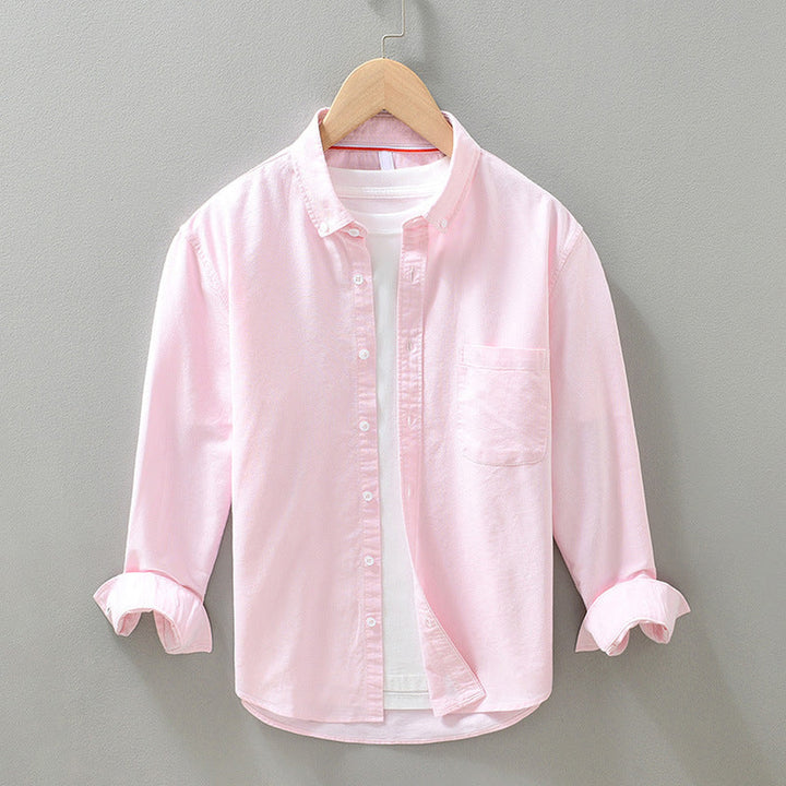 Men's Cotton Blend Casual Shirt – Relaxed Weekend Essential – view 3