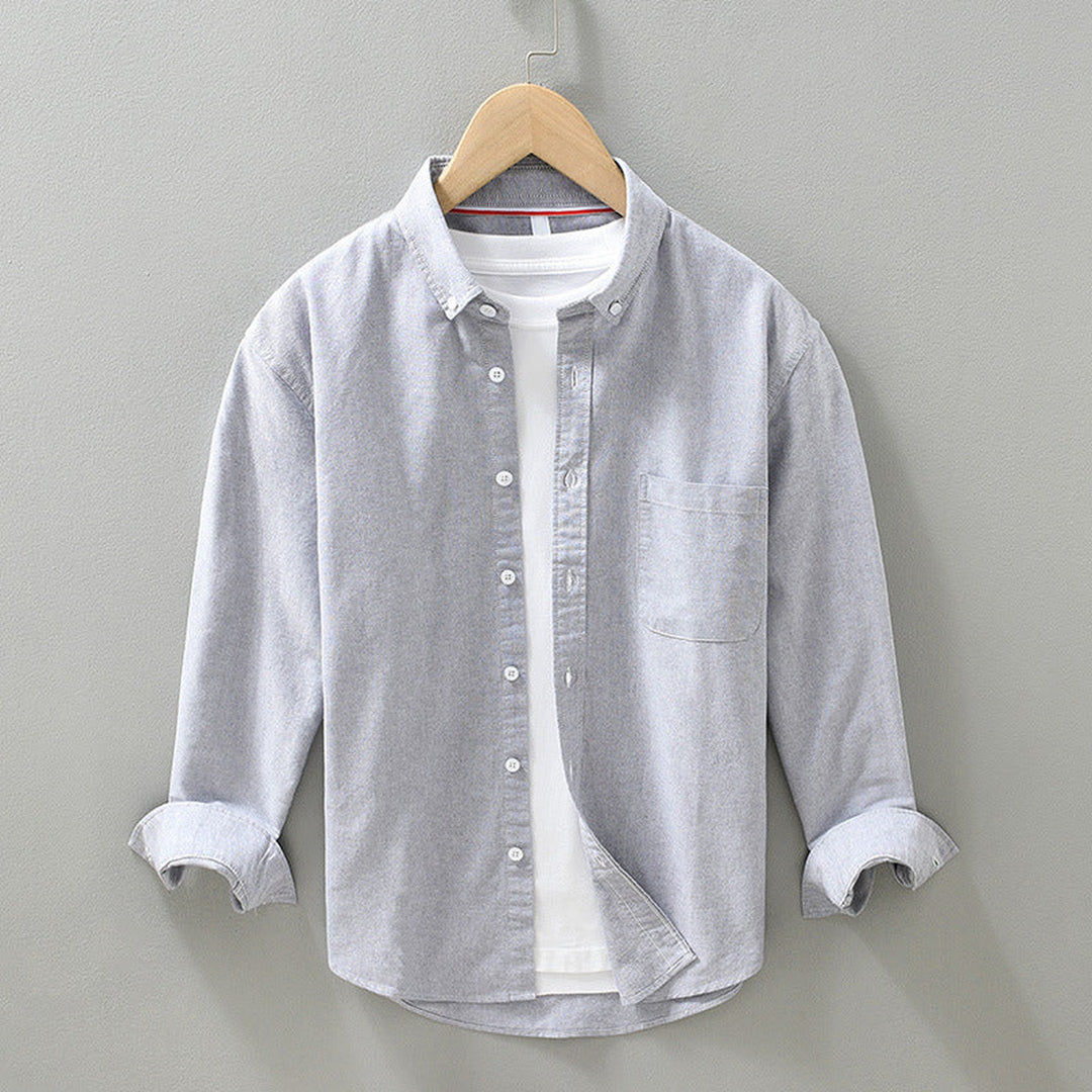 Men's Cotton Blend Casual Shirt – Relaxed Weekend Essential – view 4