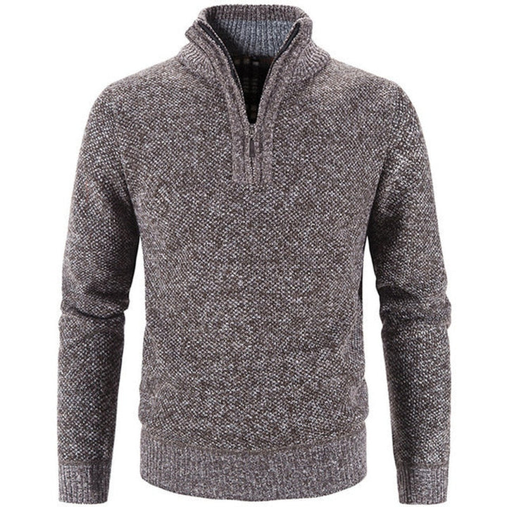Men's Soft Ribbed Knit Jumper – Relaxed Fit Everyday Layer – view 4
