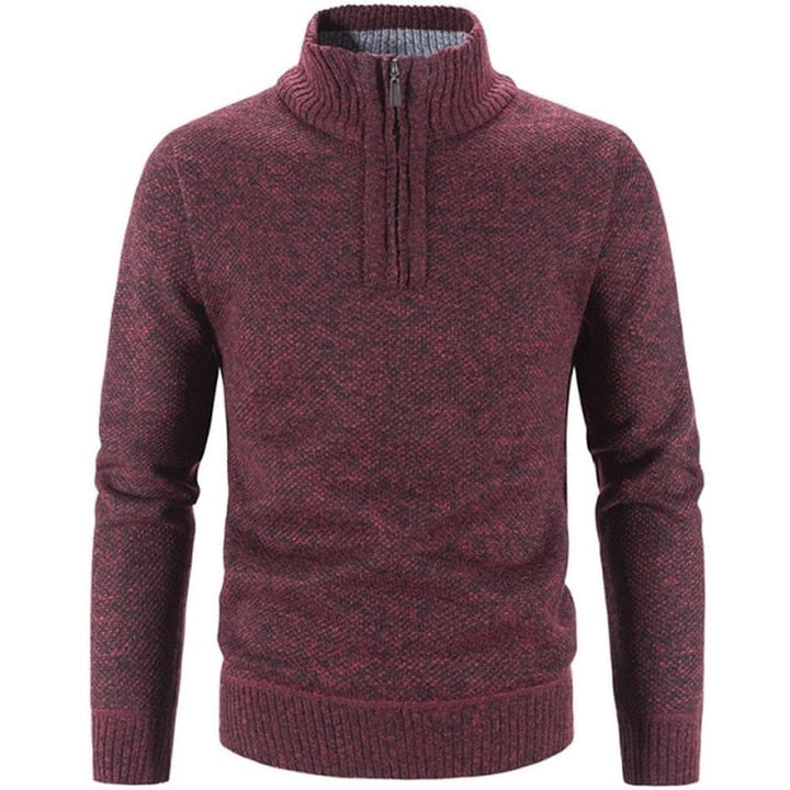 Men's Soft Ribbed Knit Jumper – Relaxed Fit Everyday Layer – view 7