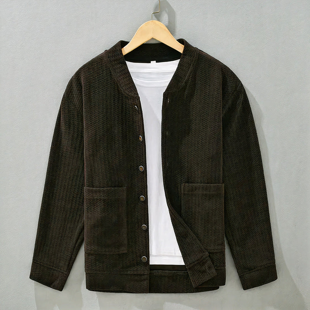 Men's Lightweight Corduroy Jacket – Soft Cotton Casual Layer – view 4