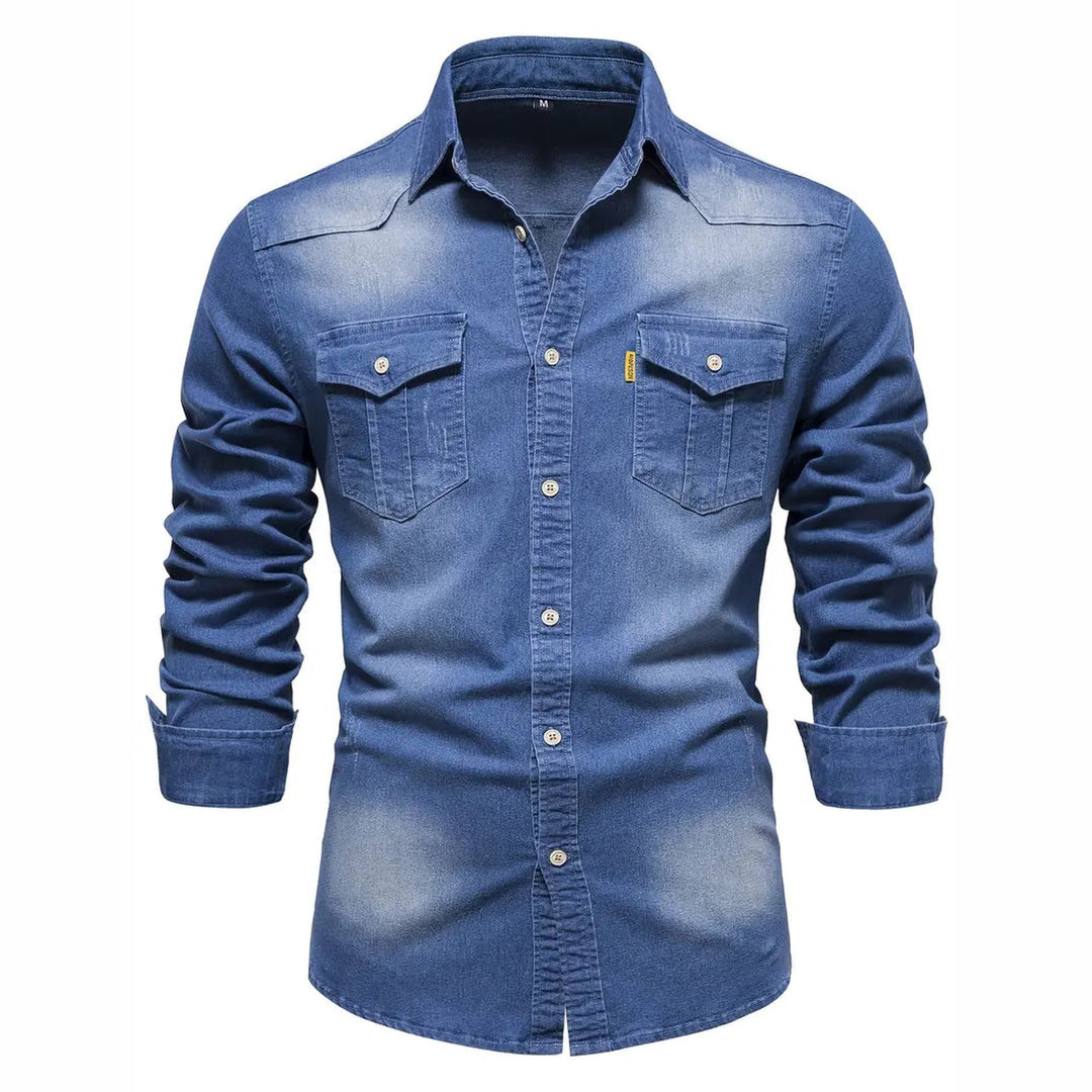 Men's Cotton Button-Down Shirt – Smart Casual Everyday Wear – view 2