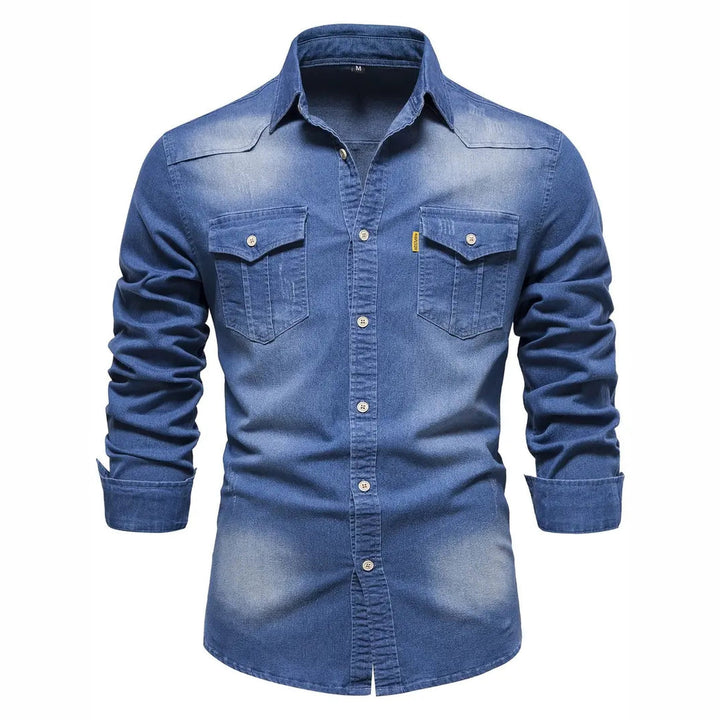 Men's Cotton Button-Down Shirt – Smart Casual Everyday Wear – view 2