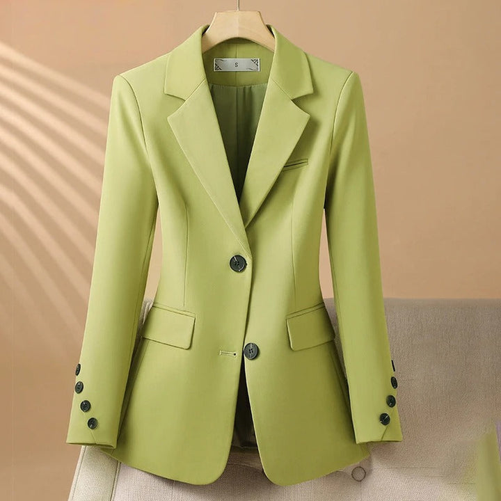 Women's Single-Breasted Tailored Blazer – Office to Evening