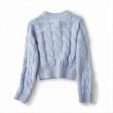 Women's Soft Cropped Knit Jumper – Easy Layering Essential