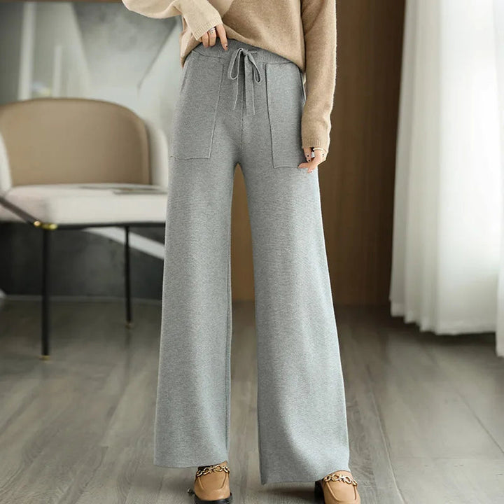 Women's Merino Wool Lounge Trousers – Soft Knit Office to Home – view 9
