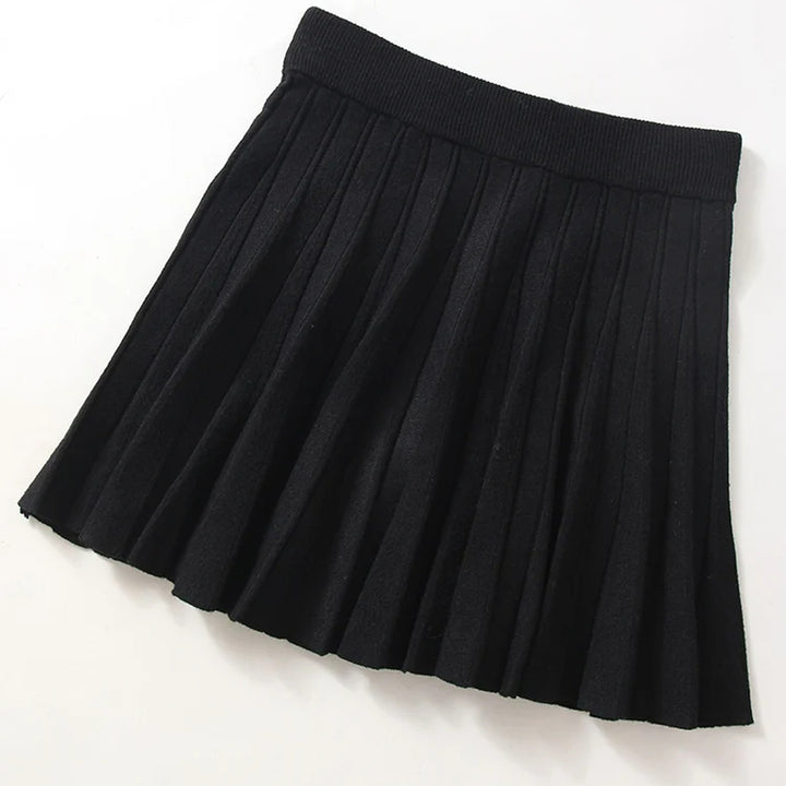 Women's Soft Pleated Midi Skirt – Elasticated Waist Comfort – view 7