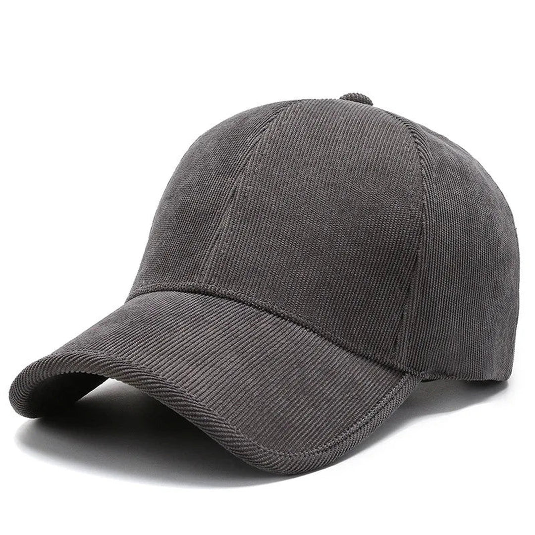 Corduroy Flex Fit Baseball Cap – Adjustable Classic Headwear – view 6