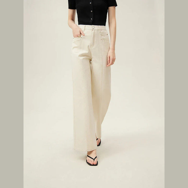 Women's Wide-Leg Denim Jeans – Relaxed Vintage-Inspired Fit – view 2