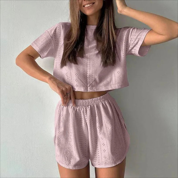 Women's Verona Co-Ord Lounge Set – Soft Two-Piece in 7 Colours – view 7