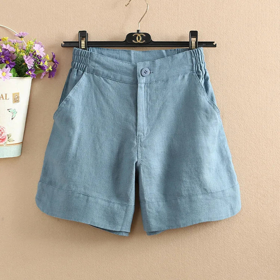 Women's Serene Linen Shorts – Relaxed Fit for Warm Days – view 7