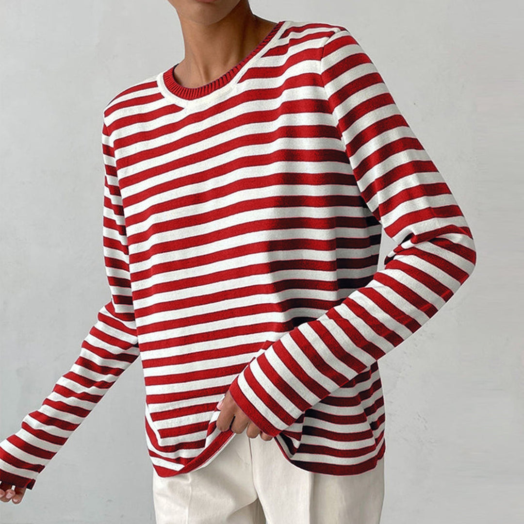 Women's Organic Cotton Striped Shirt – Soft Everyday Top – view 11