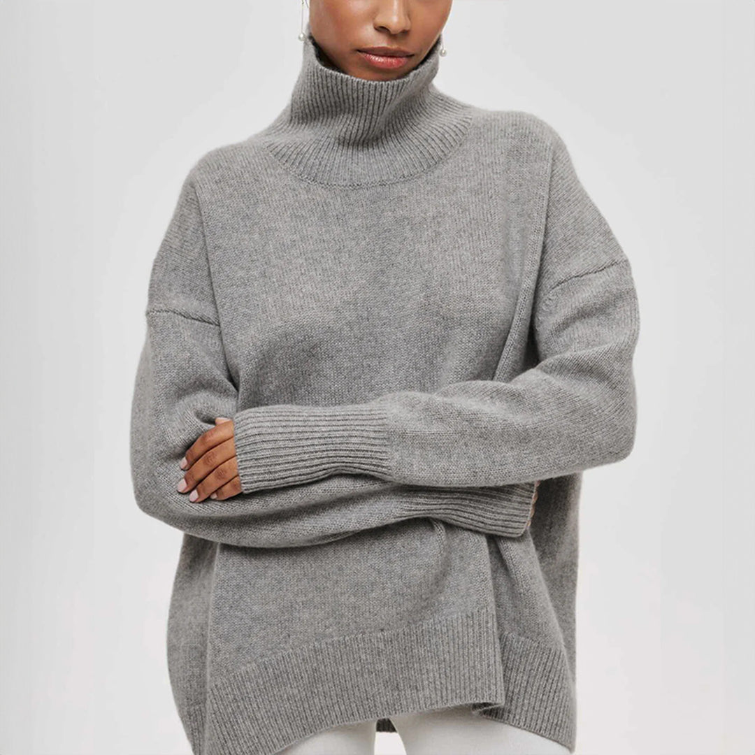 Women's Amelie Knit Turtleneck Jumper – Cosy Winter Layer – view 7