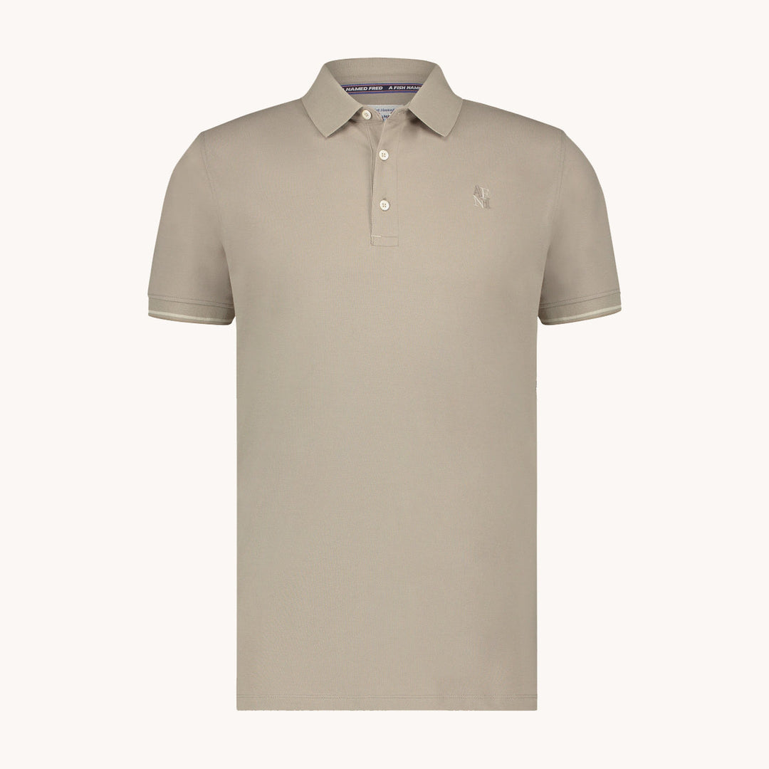 Men's Garment-Dyed Cotton Polo Shirt – Soft Washed Colours – view 5