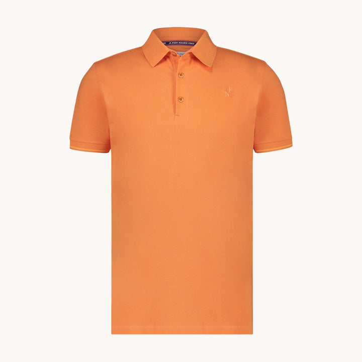 Men's Garment-Dyed Cotton Polo Shirt – Soft Washed Colours – view 12