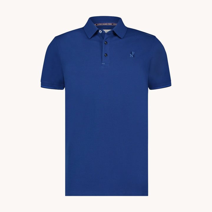 Men's Garment-Dyed Cotton Polo Shirt – Soft Washed Colours