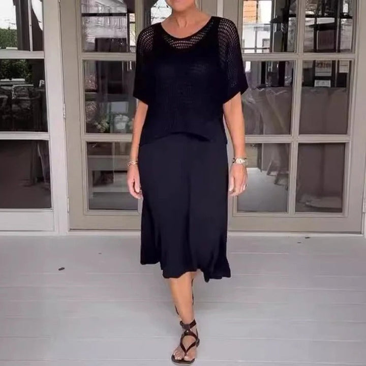 Women's Emberlyn Classy Two-Piece Set - Timeless Elegance