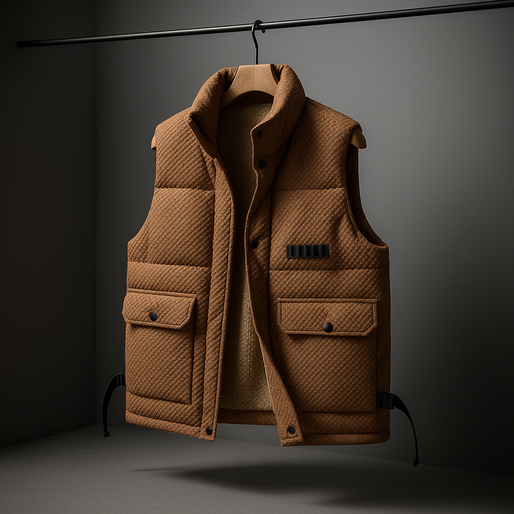 Men's Quilted Insulated Gilet – Lightweight Layering Vest