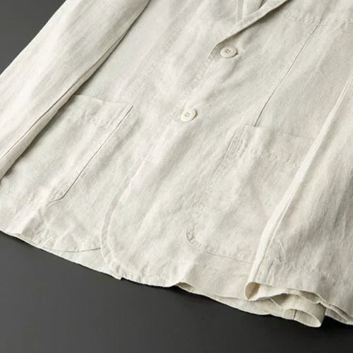 Women's Linen Blazer – Breathable Comfort for Everyday Elegance