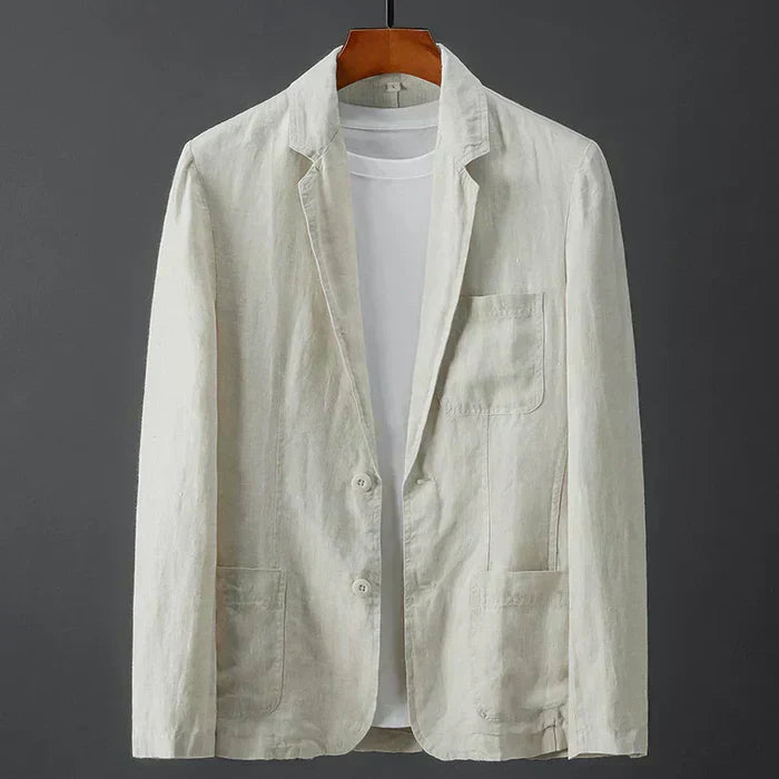 Women's Linen Blazer – Breathable Comfort for Everyday Elegance