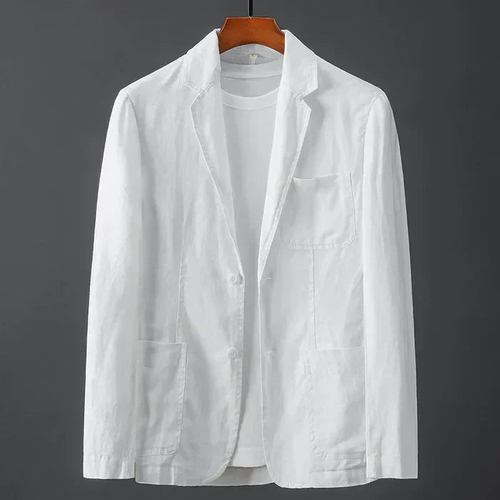 Women's Linen Blazer – Breathable Comfort for Everyday Elegance