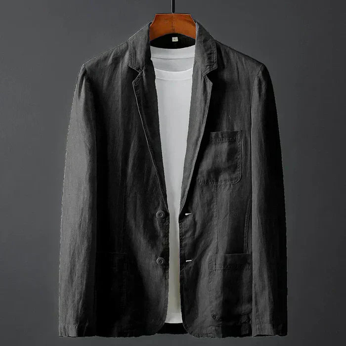 Women's Linen Blazer – Breathable Comfort for Everyday Elegance