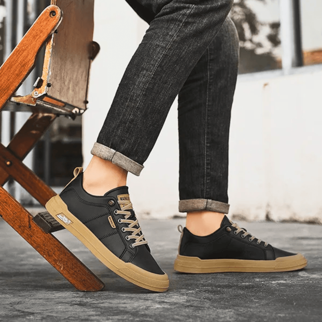 Men's Harrington Leather Sneakers - Everyday Comfort