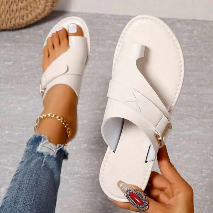 Women's Premium Leather Orthopedic Sandals - All-Day Comfort