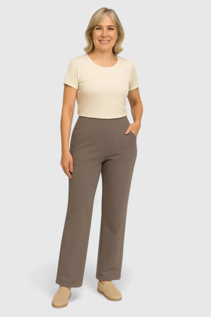 Women's Colette Comfortable Pants - Breezy and Elegant for Daily Wear
