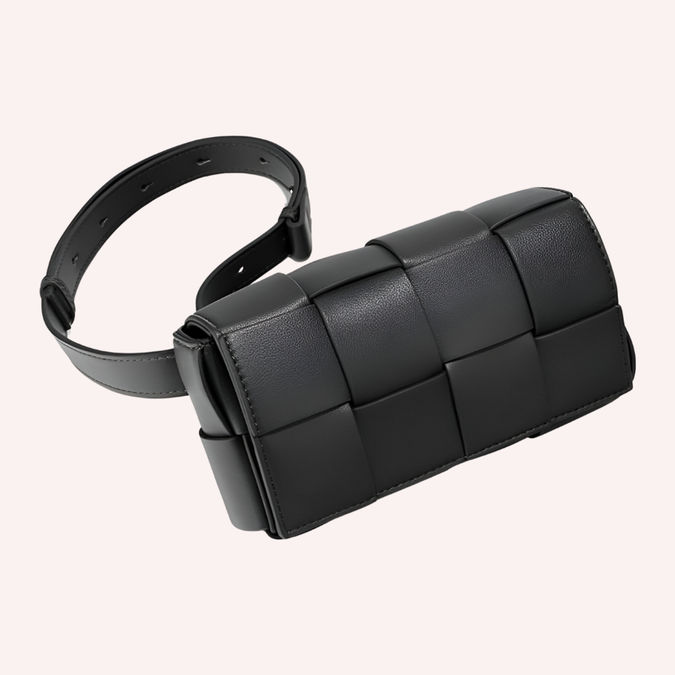 Women's Faux Leather Belt Bag – Adjustable Crossbody Bum Bag