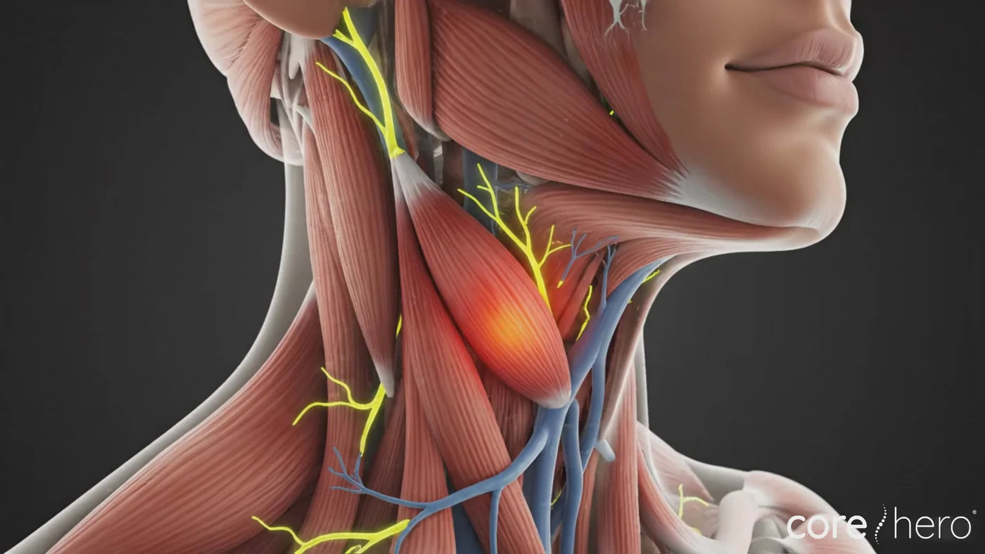 Neck anatomy and SCM muscle
